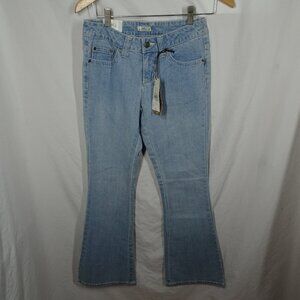 So Low Rise Flared Stretch Juniors Jeans Size 5 Short